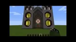 Minecraft cathedral