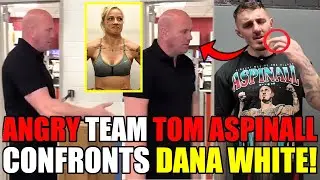 Angry Team Tom Aspinall CONFRONTS Dana White after his ANNOUNCEMENT, UFC 317 custom UFC Shorts, News