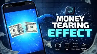 Money Tearing Effect in Alight Motion 💸🔥 | Viral Editing Tutorial 2026