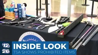 Augusta Regional Airport gives inside look at prohibited TSA items