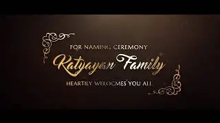 Naming Ceremony Invitation Video | Call To Make +91 7620624206 | Cradle | Invitation Video Card
