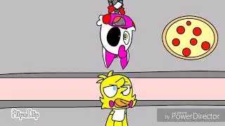 Mangle get down from there (bored)