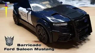 Transformers Decepticon - Ford Saleen Mustang Barricade 变形金刚