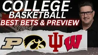 College Basketball Predictions | Purdue vs Iowa | Indiana vs Wisconsin | CBB Picks Today 2/4/25