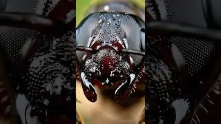 Ant 🐜 face micro videography #veo3 #ai #shorts #microvideo #videography #insects