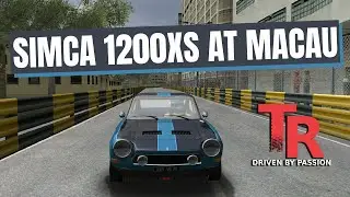 60s Cup @ Macau - I Start To Love This Circuit w/ Simca 1200XS