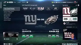 WnLs Madden 26 Y3 NFC Conference