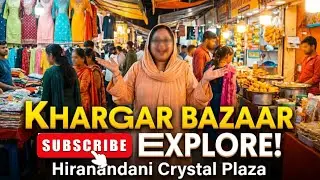 Kharghar Crystal Plaza Vlog | Shopping, Food & Fun ✨|| Sadaf Shaikh 