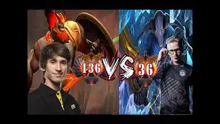 Dendi.B8 Mars VS Topson.OG Sven - 9Kmmr Battle!