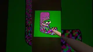 Alphabet lore #fyshorts #shorts #cyan #alphabetlore #L #tiktokart #pixelart #satisfying #fy #2c