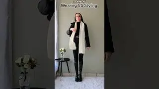 Wearing VS Styling🖤👌07/30 #shorts #fashion #style #womansfashion #autumnoutfits #2024fashion