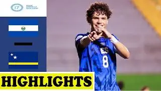El Salvador vs Curacao Highlights | U17 Concacaf 2026 Qualifiers