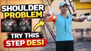 🔥Weak Shoulders? Try These Dumbbell Steps | Desi Shoulder Workout.