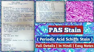Periodic Acid Schiffs Stain | PAS Stain - Principle, Equipment, Procedure, Safety & Results