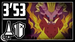 Fiendish Tower vs Tempered Teostra 3'53 | Monster Hunter World