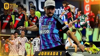 RESUMEN de TODA la JORNADA 1 de la Kings League Santander Americas por Chris Kings