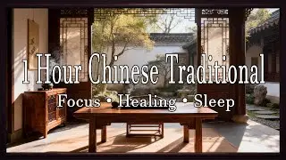 Retreat to Nature 🎋 1 Hour Chinese Traditional Music | Guqin, Guzheng & Dizi [4K]