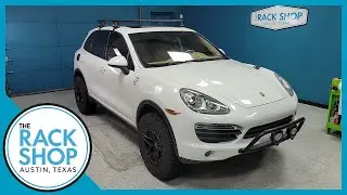 2011-2018 Porsche Cayenne Thule WingBar Evo Clamp Roof Rack | The Rack Shop - Austin, TX