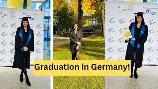 My Graduation Ceremony in Germany 🎓 || HR13 in Germany