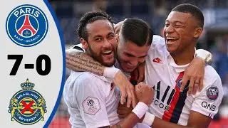 PSG 7 &times; 0 Waasland-Beveren | Extended Highlight and All Goals- 2020 HD