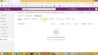 Lesson210-  Model-driven App With Tabs- Power Apps 1000 Videos