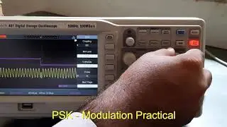 Модуляция PSK - Демодуляция || Лабораторный эксперимент || Фазовая манипуляция || Практическое за...