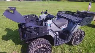 Custom Built Polaris WV850 ATV Racks