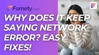 Why Does Instagram Keep Saying Network Error? Easy Fixes! | Famety