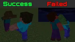 Zombie Quick Time Event Concept | Minecraft Animation 