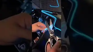 LUCES LED dentro del auto!