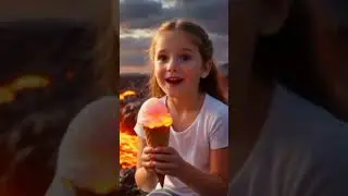lava icecream 😮