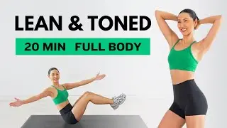 Lean & Toned Full Body 🔥 20 Min Floor Workout