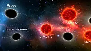 Stars. Global Map. UI. VFX.