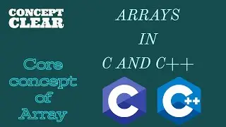 Arrays Concept in C and C++ | array in C++ programming | c++ tutorial  with Example
