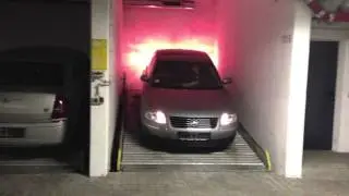 Rambo parkt ein