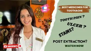 Common medicines for tooth pain 🦷🥼🩺 #ulcer #stains #antibiotics #painkillers