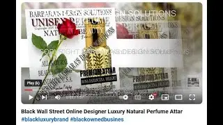 Natural Beauty Gifts Designer Luxury Natural Perfume Attar #blackluxurybrand #blackownedbusines