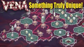 Vena Game: City Builder? Roguelike? Deck Builder? All Three!