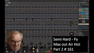 Factorio Pyanodons 161 MAX out Air hot City Block Part 2