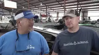 Surprise visit with National Professional Fishing League Pro John Cox