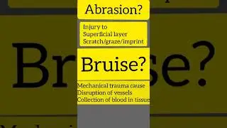 #wound#fmt#laceration#stab#bruise #vivavideo