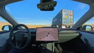 Tesla FSD Supervised: Full Auto Drive Through| Real City Traffic Test 