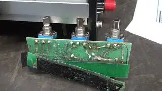 How to change modify power lamp to LED Heathkit Oscilloscope Part 3
