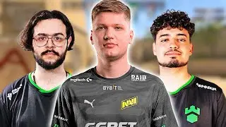 S1MPLE JOINS BRAZIL STACK! SKULLZ TRY NOWAY MELT FACEIT LOBBY