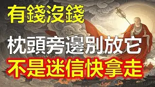 不管家有錢沒錢，枕頭旁不能放這5樣東西，不是迷信，趕緊快拿走