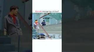 Grenade damage decreased in bgmi?🤔 funny #shorts  #viralshorts