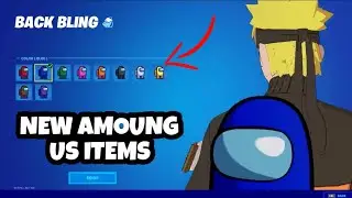 How To Get *NEW* AMOUNG US SKINS, BACKBLINGS AND EMOTES For FREE In FORTNITE!