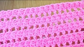 Crochet Advanced Type Of Star Stitch With me🔥Step By Step explained