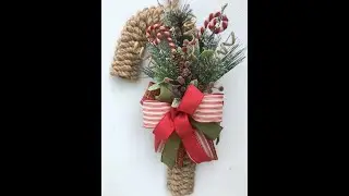 How To Weave A Rope Candy Cane