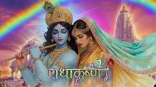 क्या होगा अगर चाँदनी धुंध में कृष्ण की बांसुरी राधा को पुकारे? 🌙 LOFI ETERNAL LOVE ❤️ 